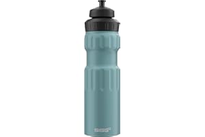 SIGG - Aluminiowa butelka sportowa – WMB Sports – z 3-stopniowym zamknięciem sportowym – certyfikat neutralny dla klimatu – szczelna – lekka jak piórko – nie zawiera BPA – 0,75 l