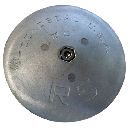 Preisvergleich Produktbild Tecnoseal R5MG Rudder Anode - Magnesium - 5" Diameter