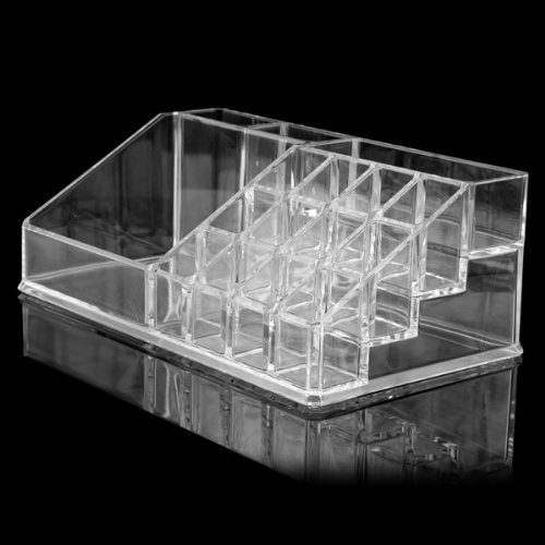 SODIAL(R) Kosmetik Organizer Make Up Organizer Aufbewahrung Ordnungsstaender 16 Faecher NEU - 2