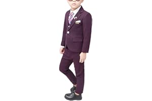 GUOCU Combinaison De Costume pour Mariage Garçon Ensemble Tenue Cérémonie
