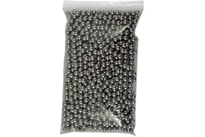 SECTOR 71 Premium Stahlkugeln 6mm, hochwertig, 500 Stück, für Schleudern, Kugellager, perfekt rund