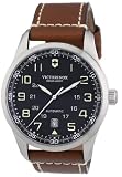 Victorinox Herren-Armbanduhr XL Professional AnalogAutomatik Leder 241507