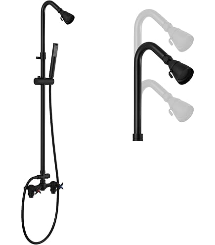 thumbnail image 2 of Outdoor Shower Faucet SUS304 Shower Fixture Combo Set - Bed Bath 2 of 9