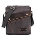 Produktbild Moceal Umhängetaschen Leinwand Schultertaschen iPad Schulranzen für Schule und Arbeits für Unisex Vintage Canvas Schultertasche