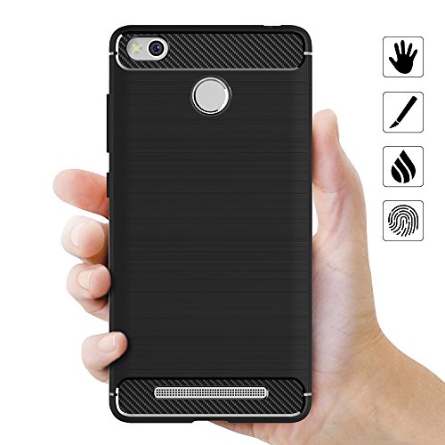 Funda Xiaomi Redmi 3 Pro Redmi 3S AICEK Redmi 3 Pro Redmi 3S Funda Negro Gel de Silicona Redmi 3 Pro Redmi 3S Carcasa Fibra de Carbono Funda para Redmi 3 Pro Redmi 3S 5 0 reviews Funda Xiaomi Redmi 3 Pro Redmi 3S AICEK Redmi 3 Pro Redmi 3S Funda Negro Gel de Silicona Redmi 3 Pro Redmi 3S Carcasa Fibra de Carbono Funda para Redmi 3 Pro Redmi 3S 5 0