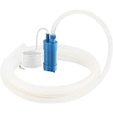 Tauchpumpe 12V 600 L/H Mini Wasserpumpe mit 5M Schlauch, Ultra leise 5M Förderhöhe Kleine Tauchwasserpump, Frischwasserpumpe 