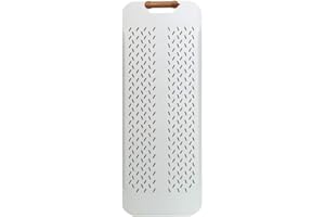 Lilly Codroipo Pala asse per pizza al metro in alluminio forato con maniglia legno (cm.40x100)