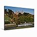 Produktbild Premium Textil-Leinwand 75 cm x 50 cm quer Schloss Eckberg, Dresden | Wandbild, Bild auf Keilrahmen, Fertigbild auf echter Leinwand, Leinwanddruck