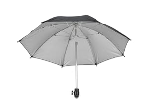 Hasaller Parapluie pour appareil photo Protection contre la pluie Portable Résistant aux intempéries Protège l'appareil photo de la pluie de la neige de la lumière du soleil Accessoire de