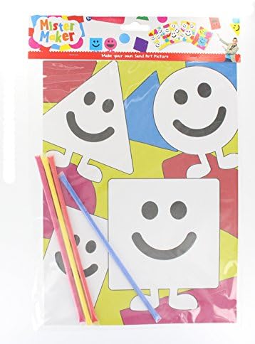 Children's Arts &amp; Crafts Mister Maker Make Your Own Sand Art Sheet - Square