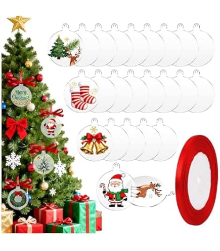 Lot De 10 Pendentifs Pour Sapin De Noël En Forme De Chat, En