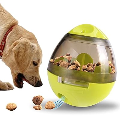 CHUER Jouet pour Chien, Distributeur de Croquettes pour Chien et Chat, Balle de Nourriture pour Animaux, Facile à Nettoyer