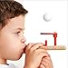 Price comparison product image Kelaina Funny Wooden Games Floating Blowpipe Balls Blowing Toys