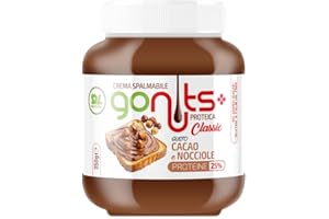 ANDERSON RESEARCH - DAILY LIFE Daily Life Crema Proteica Spalmabile Gonuts Classic Cacao e Nocciole, 350 grammi