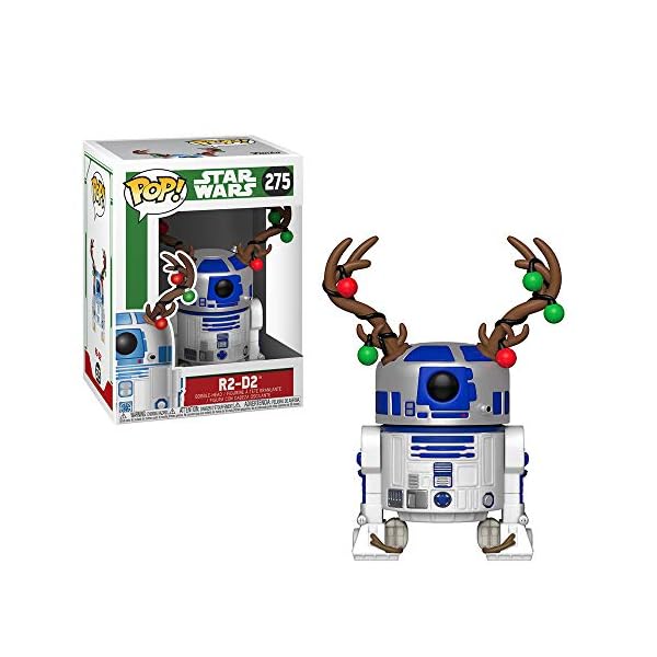 Funko Pop R2-D2 con cuernos de reno (Star Wars 275) Funko Pop Star Wars