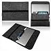 Produktbild Love My Case dunkelgrau 30,48 cm Filzwolle Notebook Schutzhülle für Microsoft Surface Pro 3 mit 5 x LMC Reinigungstuch