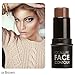 VWH Highlighter Stick Makeup Shimmer Powder Waterproof 4 Color (4# brown)