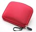 Produktbild JNTworld Rot 5 Zoll Tasche Case Hartschalenkoffer für TomTom Go 5000 500 50 Go Live 1005 825 World Europe Via 135 M UK & Ireland Start 25 M Camper & Caravan Pro 5150 Truck Live