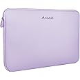 Aucase Laptop Case Sleeve 13.3 14 Inch, Thickest Lightest Water Resistant Neoprene Protective Laptop Bag for Men and Women, Compatible with MacBook 15.3''/ Air 15'' M3 M2, Chromebook