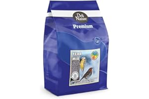DELI NATURE DELINATURE - Mixtura para Aves Silvestres YEAR MIX, Comida Natural y Nutritiva, Ideal para Aves Exóticas y Silvestres, Rico en Semillas y Frutos