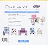 Image de Origami de muebles en miniatura