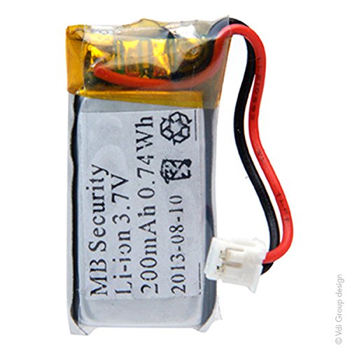 Preisvergleich Produktbild Microbatt - Batterie Alarmsystem MTU01X mit PCM 3.7V 200mAh