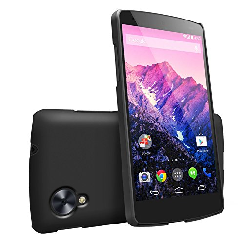 Funda Nexus 5 - Ringke SLIM Free pel culas HD Mejor agarre SF BLACK Premium estuche duro recubierto de doble cubierta para Google Nexus 5 reviews Funda Nexus 5 - Ringke SLIM Free pel culas HD Mejor agarre SF BLACK Premium estuche duro recubierto de doble cubierta para Google Nexus 5