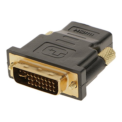 MagiDeal Dvi-i-Dual-Link (24 + 5-polig) Stecker auf Buchse Standard-Adapter für HDTV HDMI - 7