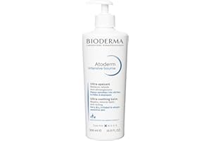 Bioderma Atoderm Intensive Balm - Ultra-Soothing Emollient Cream for Very Dry, Itchy to Eczema Prone Skin, Moisturiser Nourishes, Soothes & Reduces Itching - 500ML