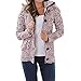 Produktbild TianWlio Damen Strickjacken Mode Damen Kapuzen Zopfmuster Knopf Down Outwear Pullover Strickjacken Mäntel mit Tasche
