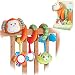PARKFIELD Baby Activity Spiral Infant Soft Car Toys Bed Animal Crib Hanging with Bell Plush Toy
