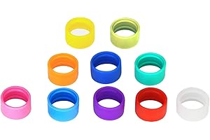 Retevis Antenna Radio Bidirezionale Anello in Gomma Bande Retevis H-777 RT24 RT21 RT27 RT22 Walkie Talkie Compatibili con Baofeng/Midland Walkie Talkie (Confezione da 10)