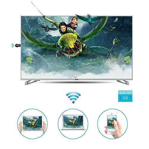 Wireless HDMI Dongle, Mini drahtlose HDMI WLAN Dongle Empfänger Adapter 1080P Anzeige Airplay Miracast DLNA WiFi TV Display Receiver Empfänger HDMI Media Cast Funktion für Android IOS Smart Phones iphone ipad usw - 6