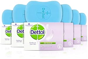 Dettol mydło barowe 100g Responsive Pakiet 6