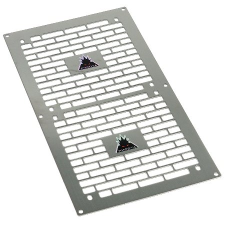 Preisvergleich Produktbild Phobya Blende Dual (280) - Bricky - Silver