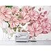 Produktbild Hwhz Benutzerdefinierte 3D Wand Papier Nordic Wind Marmor Muster Floral Chinesische Tapeten Wandbilder 3D Wandmalereien Verdicken Wandbild Tapete -250X175Cm
