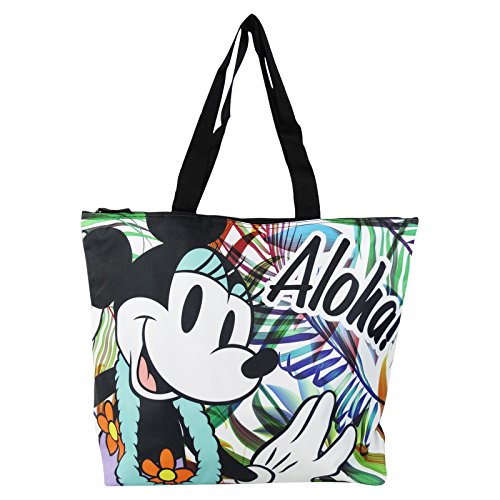 Disney Minnie Aloha Borsa da Mare Donna Ragazza Capiente a Mano Shopping Pic Nic