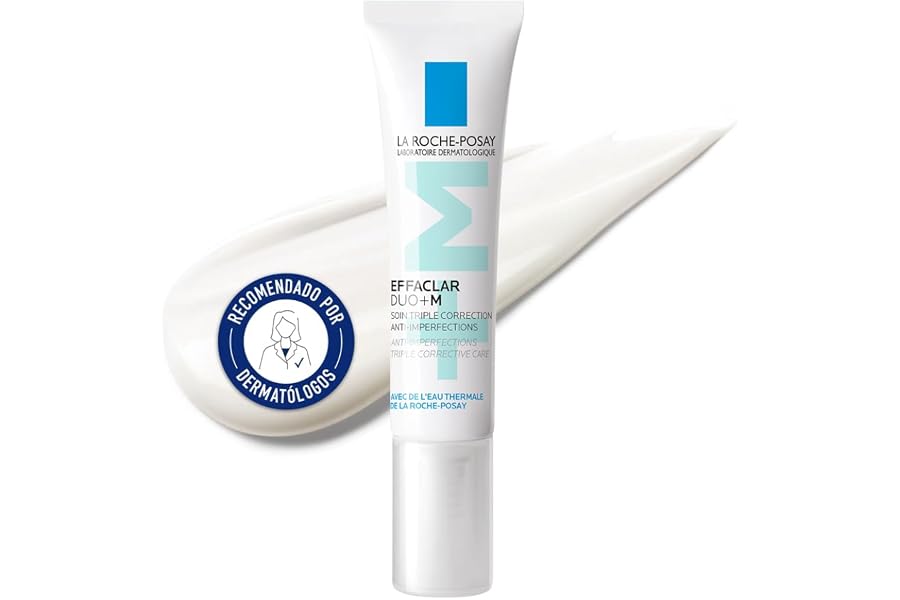La Roche Posay Tratamiento corrector facial, Antiacné, Combate las manchas, los puntos negros y las imperfecciones, Con efect