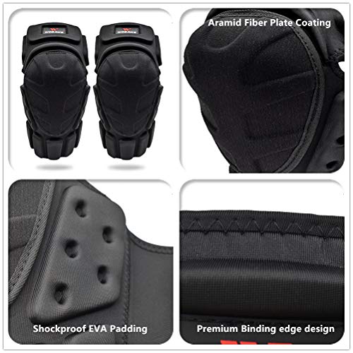 McDavid Ginocchiere Protettive A Compressione (Coppia) - Imbottitura In Schiuma 1,27 Cm - Per Sport Da Contatto E Palestra