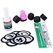 Perfect Summer Peel Off Liquid Base Coat Nail Skin Cream 15ml + 5PCS Nail Sponge Stamper + Stainless Steel Nipper Bent Tweezers + 10PCS Nail Strip Tape Nail Art Manicure DIY Tools