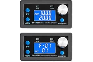 DollaTek 42 57 Stepper Motor Controller Forward and Reverse Angle Pulse Speed Control Board programmable PLC Serial Port Communication