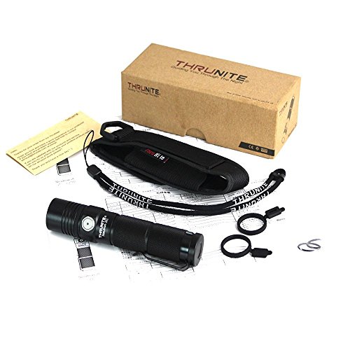 ThruNite® Neutron 2C V3 Handheld LED-Taschenlampe mit USB Interface Cree XP-L V6 LED Max 1100 Lumen mit Extension Tube Run auf 1 x 18650 Akku (Batterie Included) (Neutron 2C V3 KaltWeiß) - 7