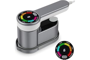 AUAUY Defroisseur Vapeur Fer à Repasser Vertical, 1200W Mini Voyage Vapeur Steamer avec 120ml Réservoir d'eau, Défroisseur Vapeur Rotatif à 180°, 2 in 1 Vapeur à Vêtement Conception Humide et Sèche