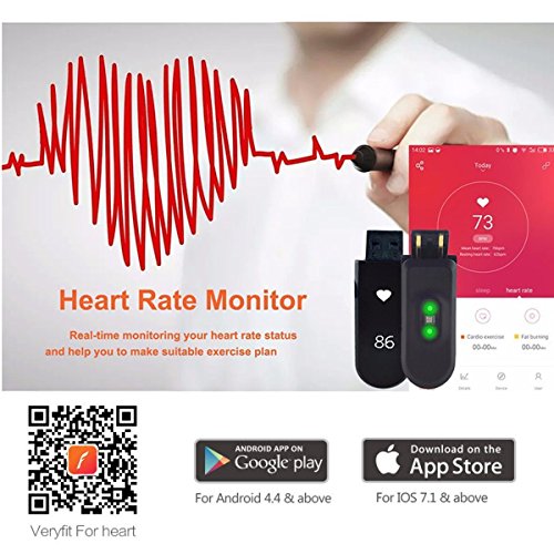 Herzfrequenz Fitness Tracker,CAMTOA ID101 Fitness Armband Pulsuhr Aktivitätstracker Wasserdicht IP67 – Schrittzähler,SMS Anrufe,Kalorienverbrauch,Kamera-Fernbedienung,ID Benachrichtigung,Musiksteuerung und Handy-Suchfunktion(USB Anschluss direkt laden) - 7