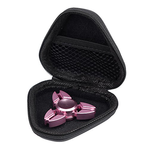 Kingko Black EVA Bag Box Case For Dustproof Hand Spinner EDC Fidget Spinner Focus Gyro Toy(Only Case Bag)