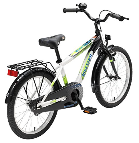 BIKESTAR® Premium Kinderfahrrad für sichere und sorgenfreie Spielfreude ab 6 Jahren ★ 20er Modern Edition ★ Schwarz & Weiss - 4