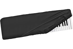 Musiin Presents Pro Shield: Ultimate Stretch-fit Chinlon Keyboard Cover - Water & Dust Resistant, Compatible with Arturia Keylab Essential 61 Keyboard