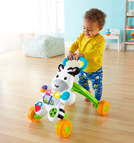 Mattel Fisher-Price DLD94 Lern mit mir – Zebra Lauflernwagen - 11