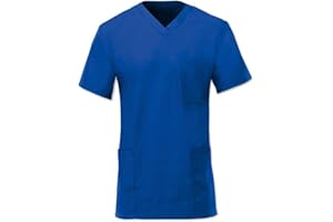 Workwear World Unisex Medical Hospital Doctors Scrub Tunic Top
