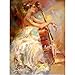Produktbild Handgefertigt Abstrakt hohe Fähigkeiten Künstler Pure Spanische Flamenco Chloe Cello Ölgemälde auf Leinwand Beautiful Wall Kunst für Wohnzimmer, canvas, 24x36inch(60x90cm)